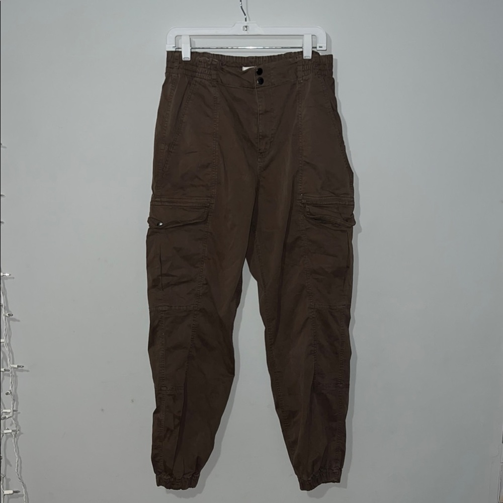 Garage Dark Brown Cargo Pants